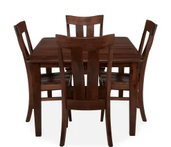 Arlington 5-Piece Dining Set w/ Double Panel Side Chairs