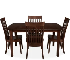 Arlington 5-Piece Dining Set w/ Slat Side Chairs