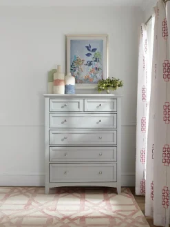 Atlantic 5-Drawer Chest - Gray
