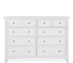 Atlantic 8-Drawer Dresser - White