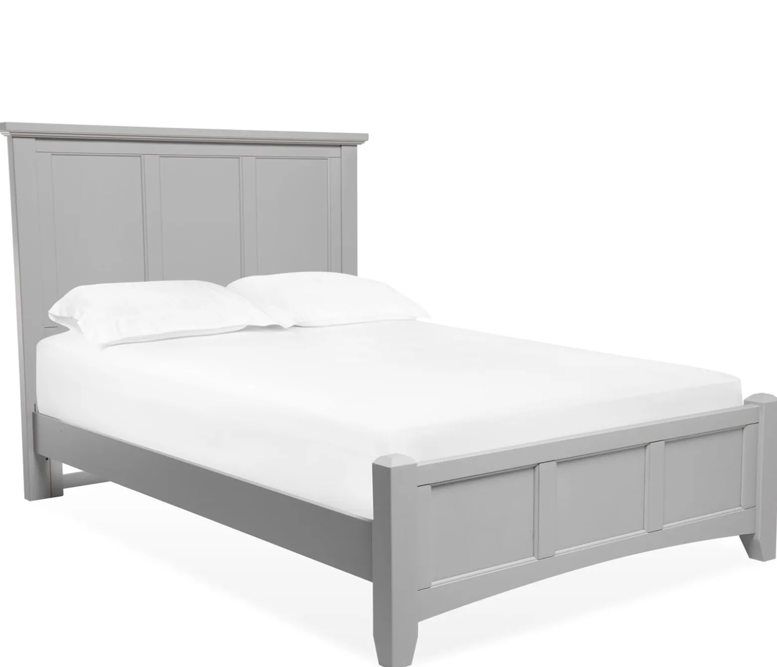 Atlantic King Panel Bed - Gray