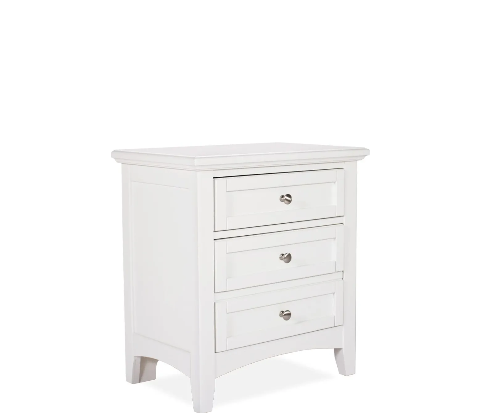 Atlantic Nightstand - White