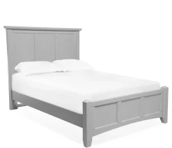 Atlantic Queen Panel Bed - Gray