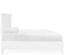 Atlantic Queen Platform Storage Bed - White