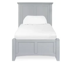 Atlantic Twin Panel Bed - Gray