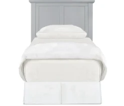 Atlantic Twin Panel Headboard - Gray