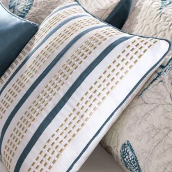 Bayside 6-Piece Reversible Coverlet Set - Full/Queen