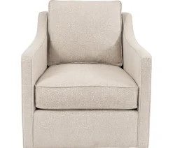 Beacon Swivel Chair - Sandrift Oyster