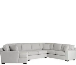 Bedford 3-Piece Sectional - RHF Sofa Sectional, Armless Apt Sofa, & LHF Cuddler