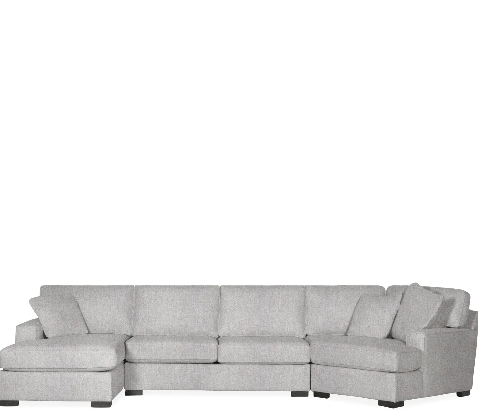 Bedford 3-Piece Sectional - LHF Chaise, Armless Apt. Sofa, RHF Cuddler