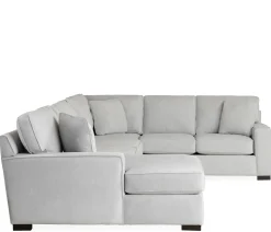 Bedford 3-Piece Sectional - RHF Sofa Sectional, Armless Apt Sofa, & LHF Chaise