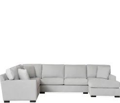 Bedford 3-Piece Sectional - LHF Sofa Sectional, Armless Apt Sofa, & RHF Chaise