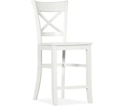 Brentwood Counter Stool - Lumina White