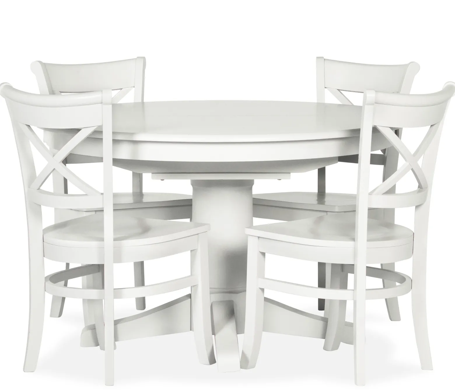 Brentwood 5-Piece Dining Set - Lumina White
