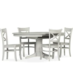 Brentwood 5-Piece Dining Set - Aged Driftwood