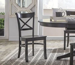 Brentwood Side Chair - Black