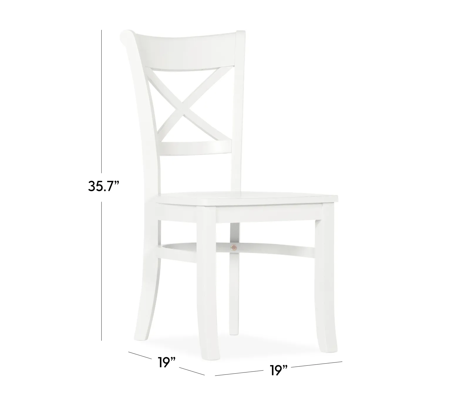 Brentwood Side Chair - Lumina White