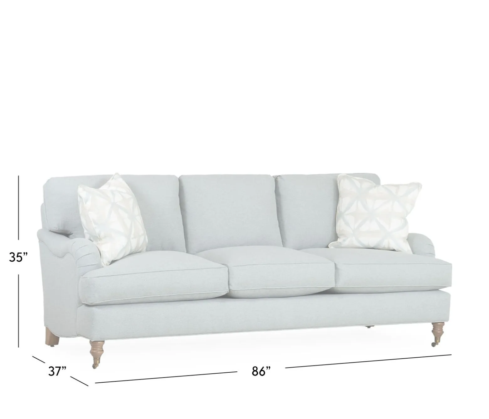 Brooke 3 Cushion Sofa