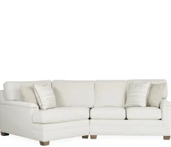 Brunswick 2-Piece Sectional RA Loveseat and LA Cuddler