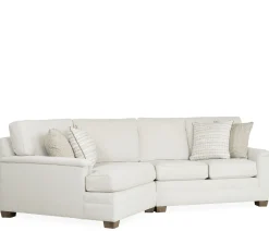 Brunswick 2-Piece Sectional RA Loveseat and LA Cuddler