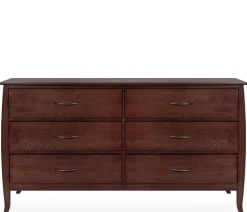 Cascade 6-Drawer Dresser - Cherry