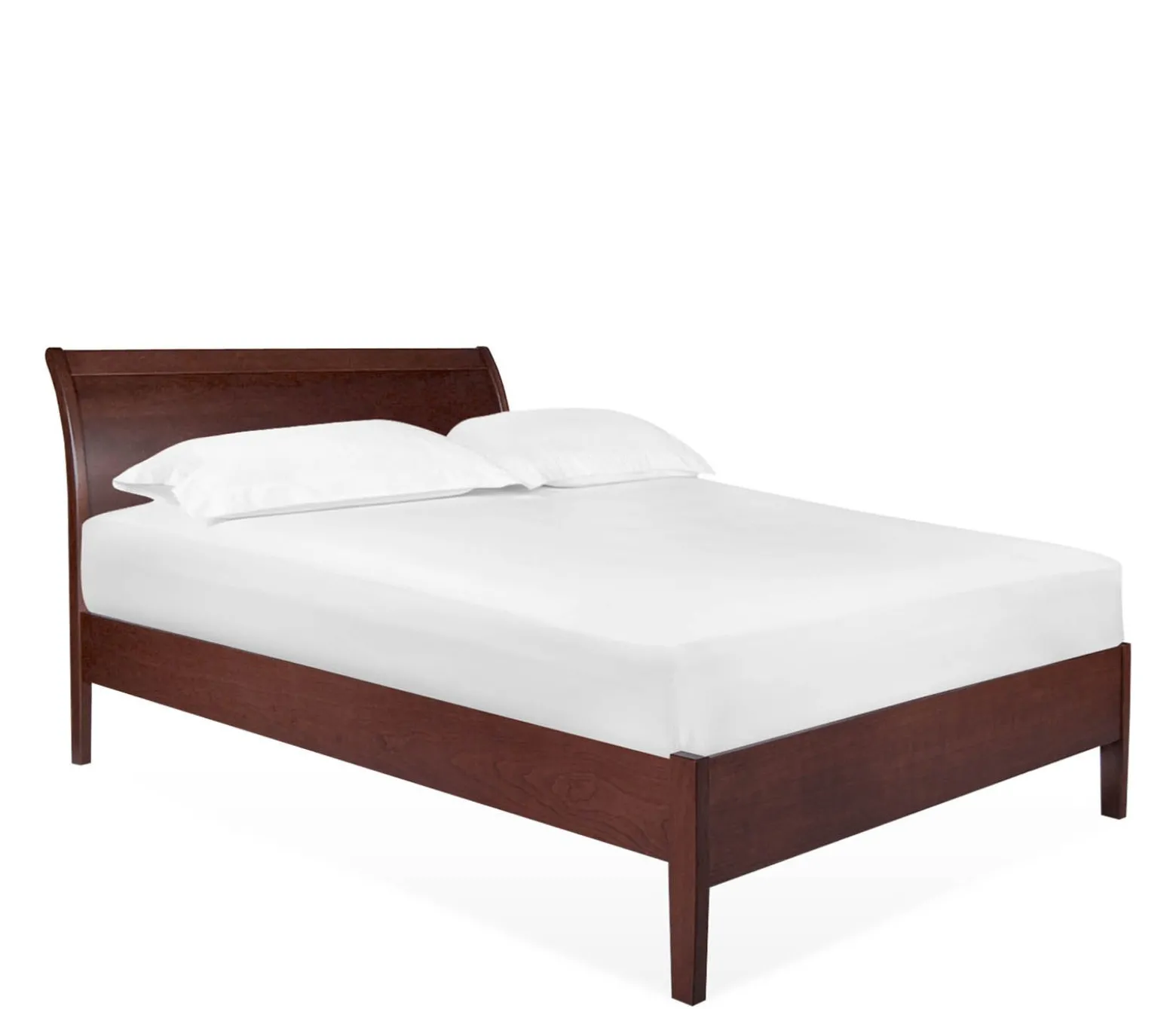 Cascade Queen Platform Bed - Cherry