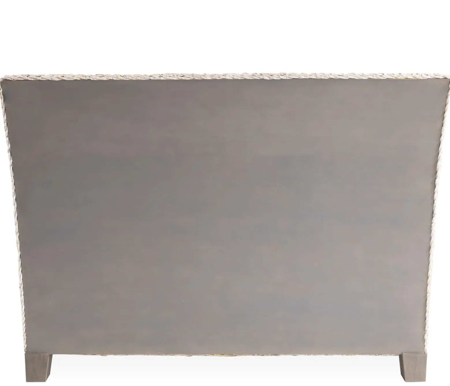 Catalina King Woven Platform Bed - White Wash