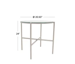 Catania Round Side Table
