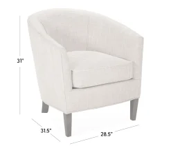 Charlize Barrel Chair - Solaz