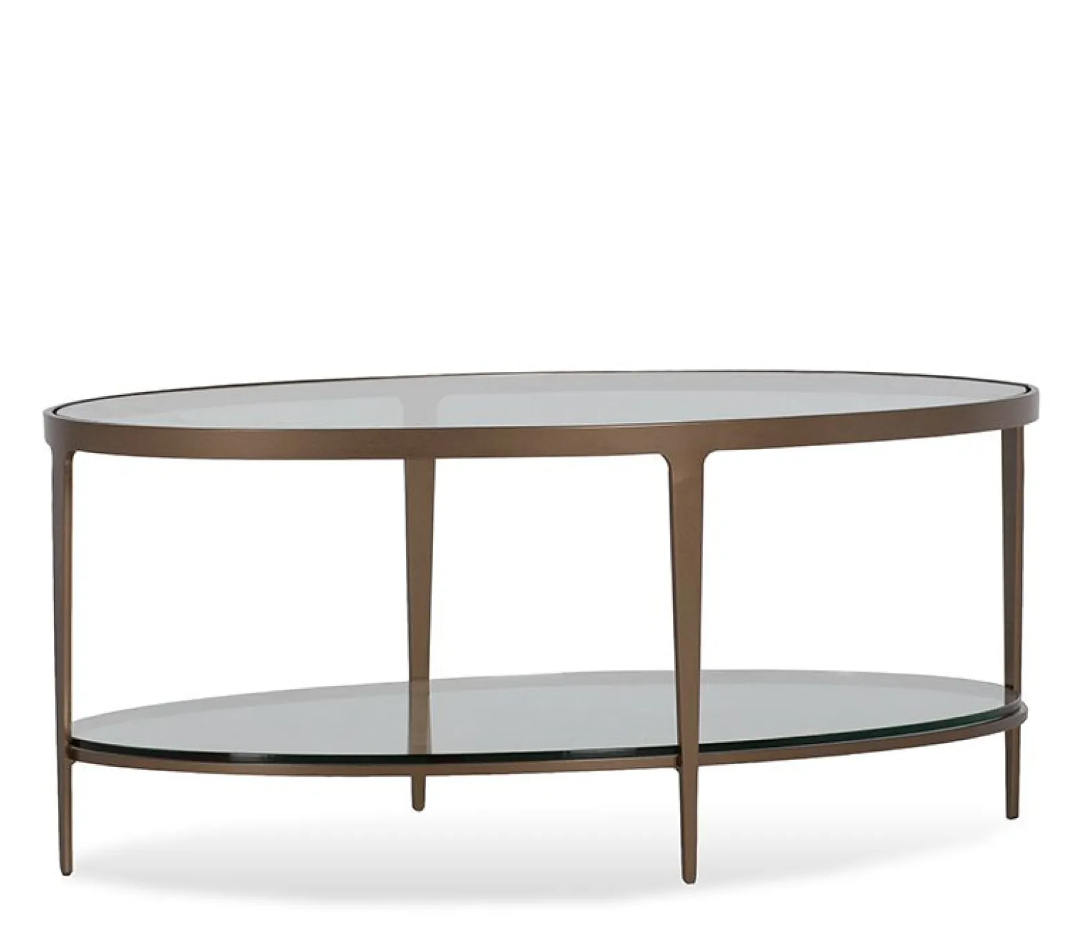 Clooney Oval Coffee Table - Harvest