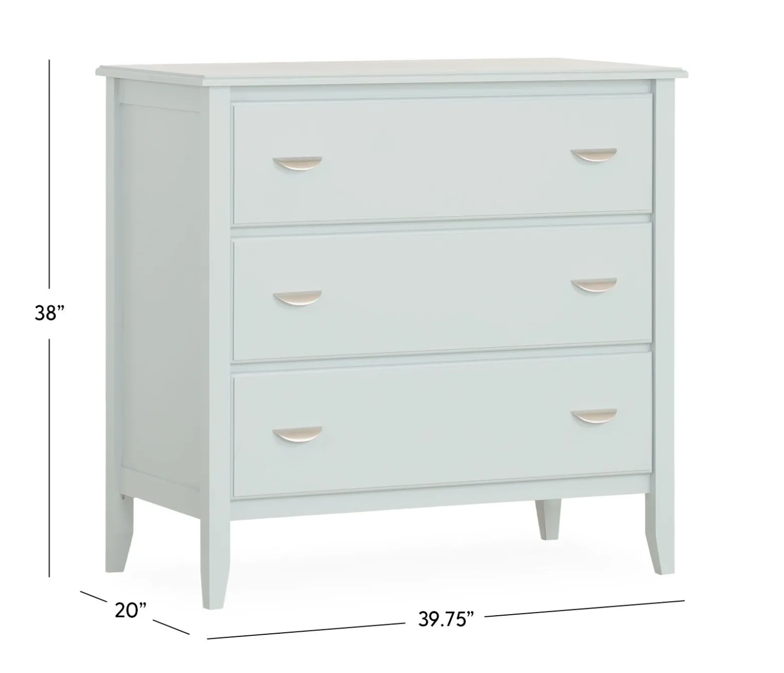 Cottage 3-Drawer Chest - North Haven