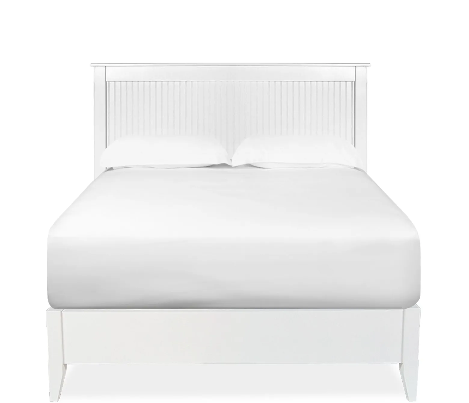 Cottage Full Panel Bed with Low footboard