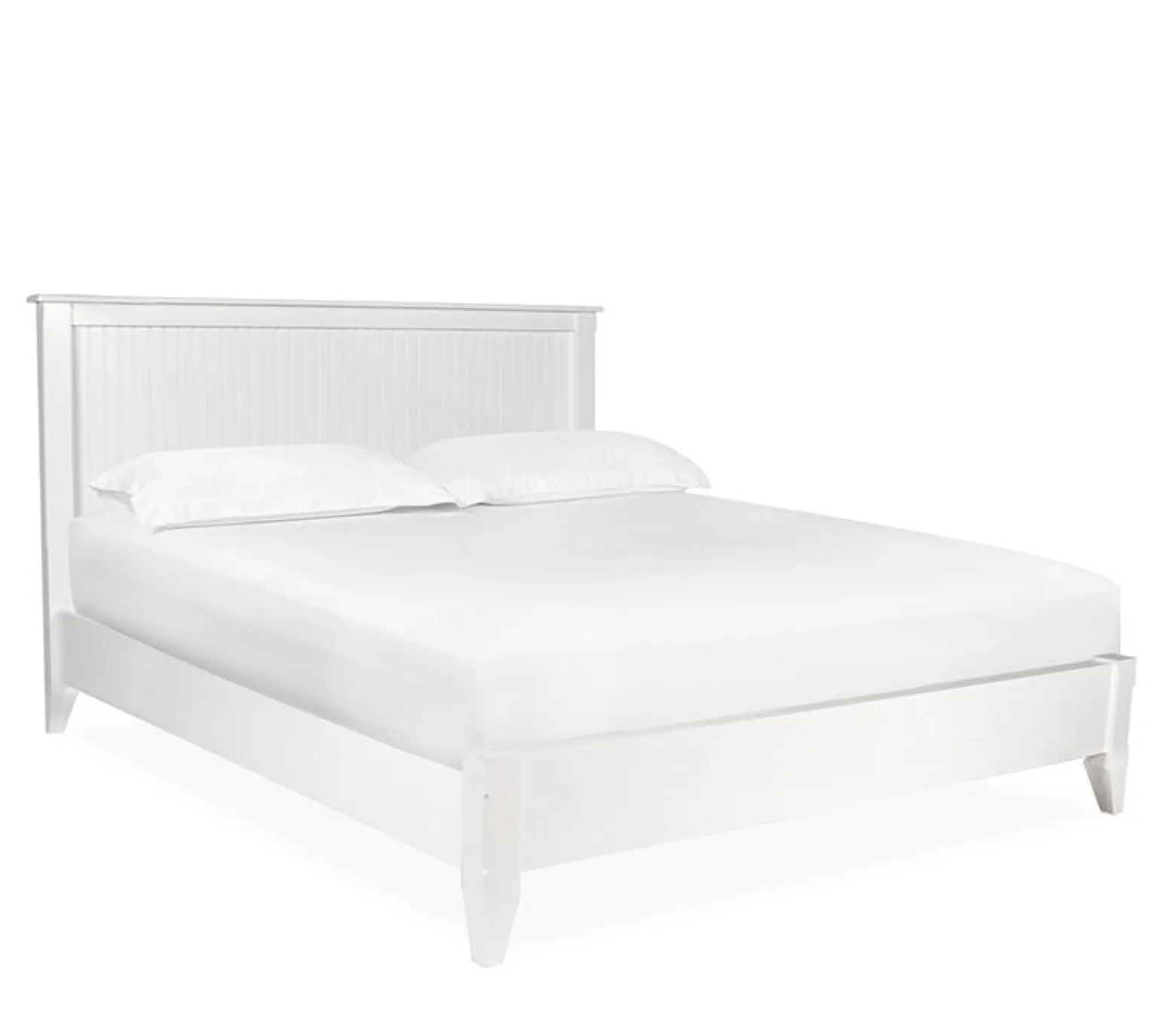 Cottage King Panel Bed with Low Footboard