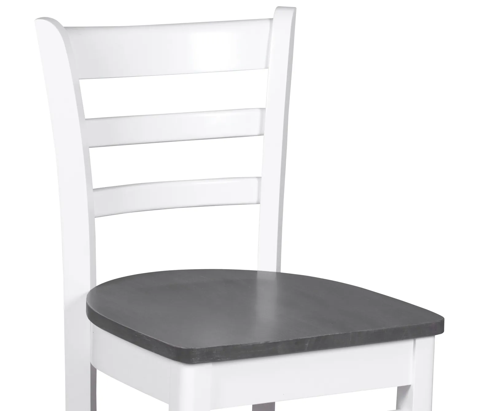 Cove II - 5-Piece Counter Dining Set w/ Ladder Back Stools