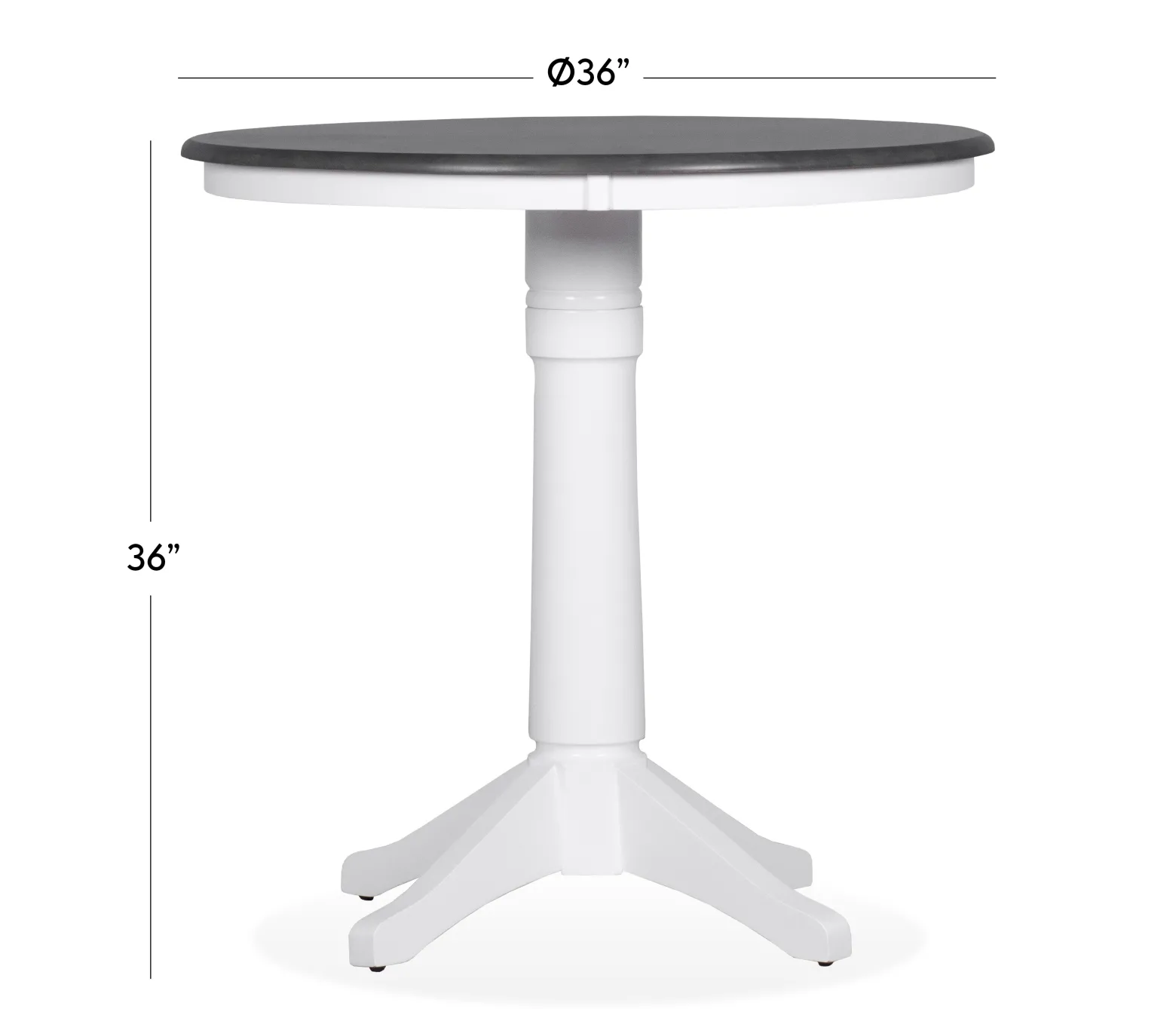 Cove II - 3-Piece Counter Dining Set w/ X-Back Stools