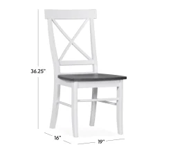 Cove II - 5-Piece Dining Set w/ X-Back Chairs