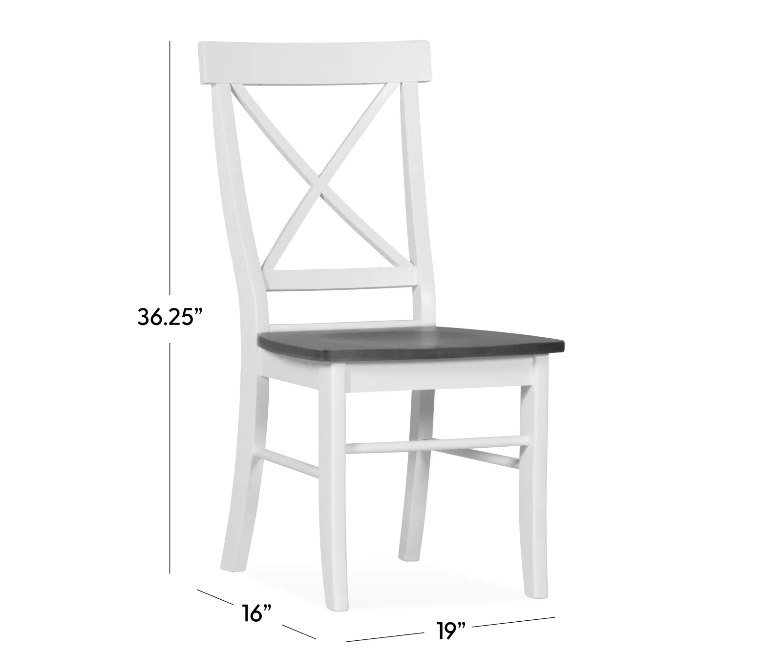 Cove II - 5-Piece Dining Set w/ X-Back Chairs