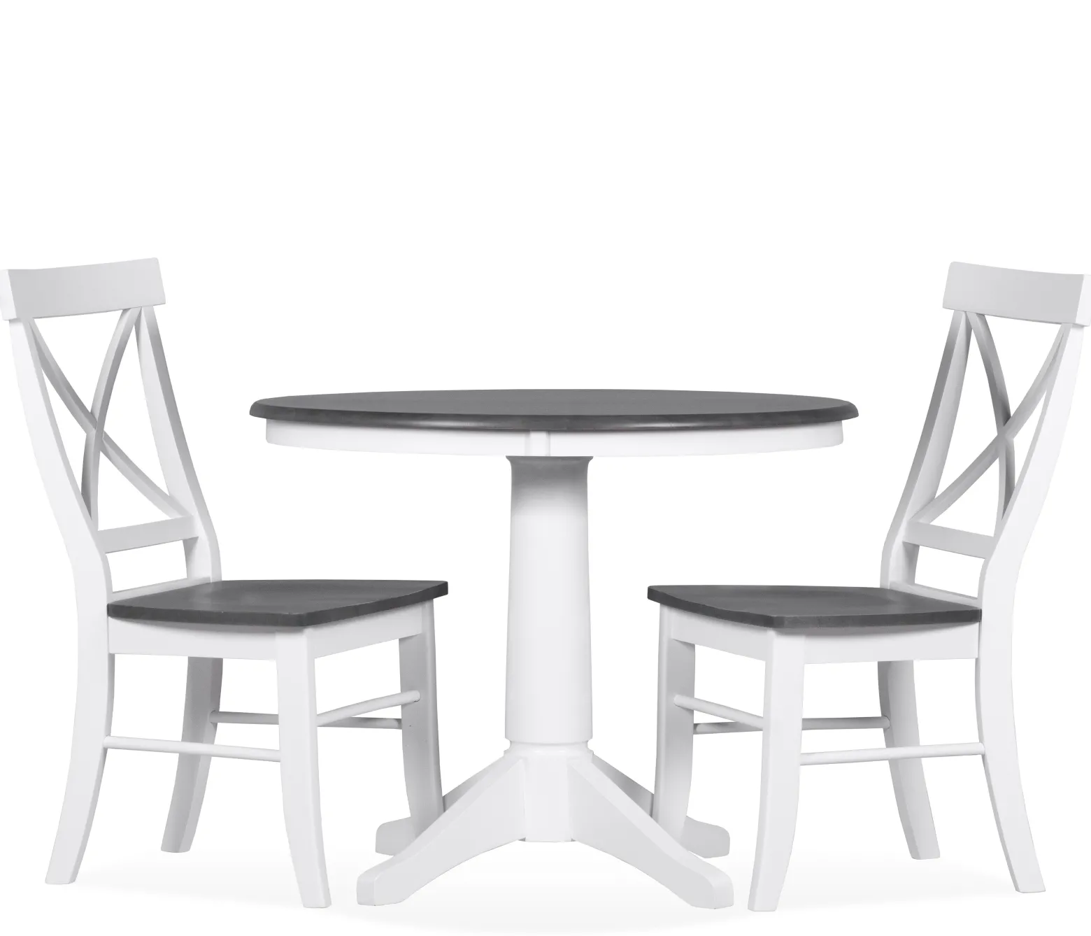 Cove II - 3-Piece Dining Set w/ X-Back Chairs