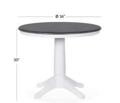 Cove II - 3-Piece Dining Set w/ X-Back Chairs