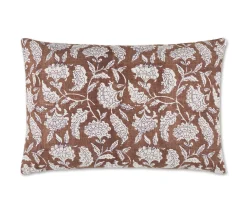 Daisy Rust Pillow
