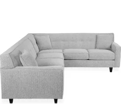 Draper 2-PC Sectional corner sofa LSE, 3 seat end RSE