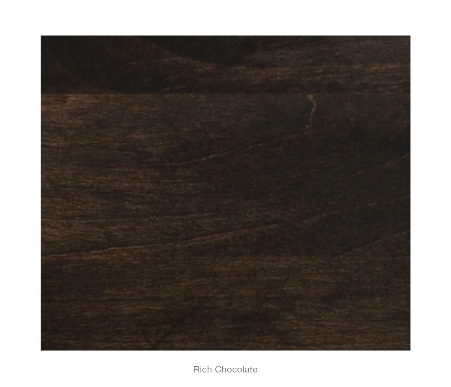 Edmund Chairside Table - Rich Chocolate