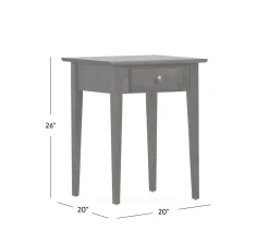 Edmund Small End Table - Rich Chocolate