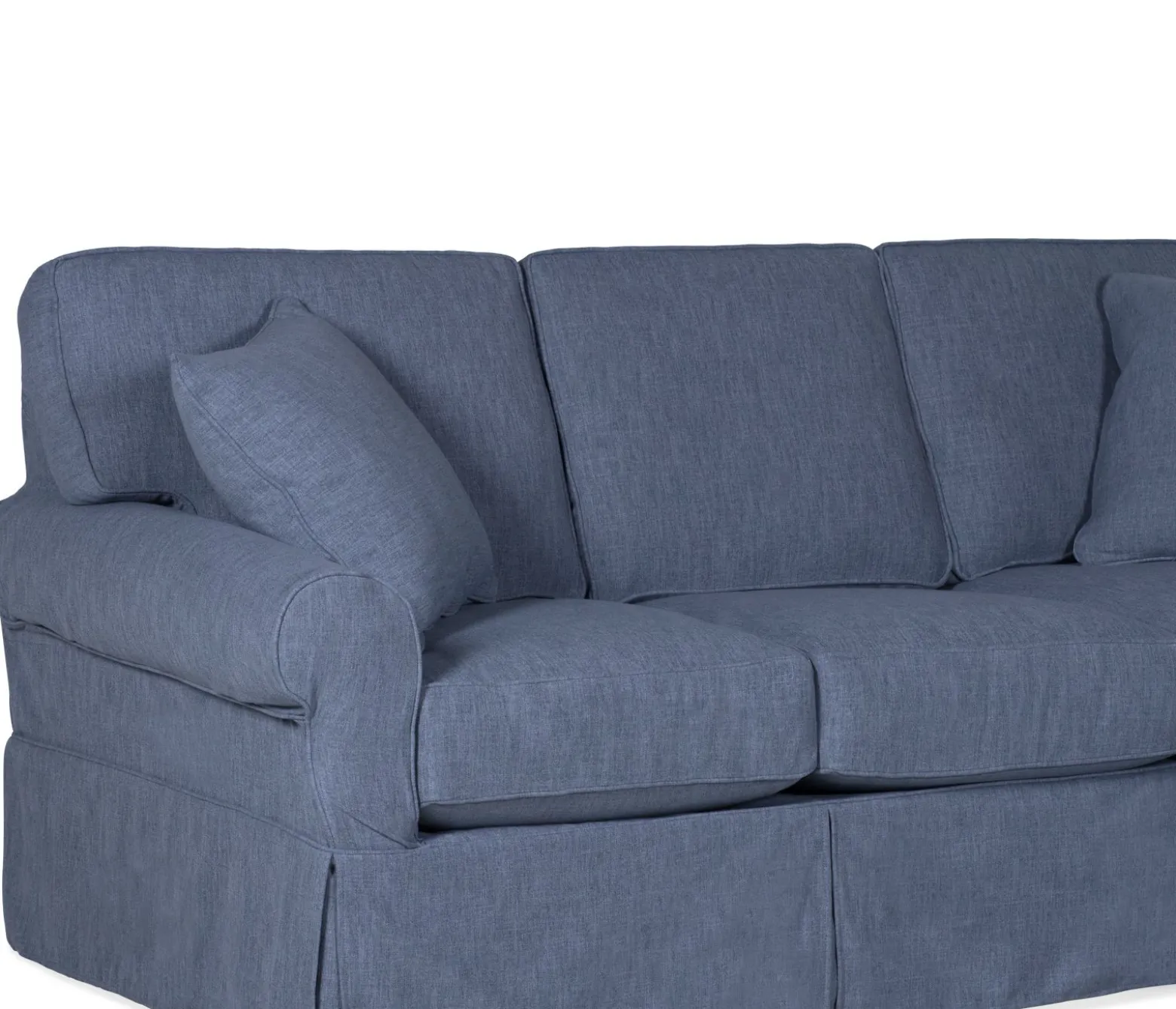 Fairbanks 2-PC Sectional 3 seat end LSE, RSE corner - Blue