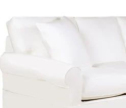 Fairbanks Slipcover Sofa with Cloud Cushions