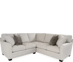 Flannery 2 Piece Sectional - RAC Sofa w/ corner & LA Loveseat