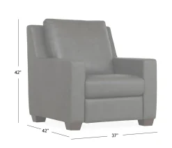 Gemini Leather Power Recliner