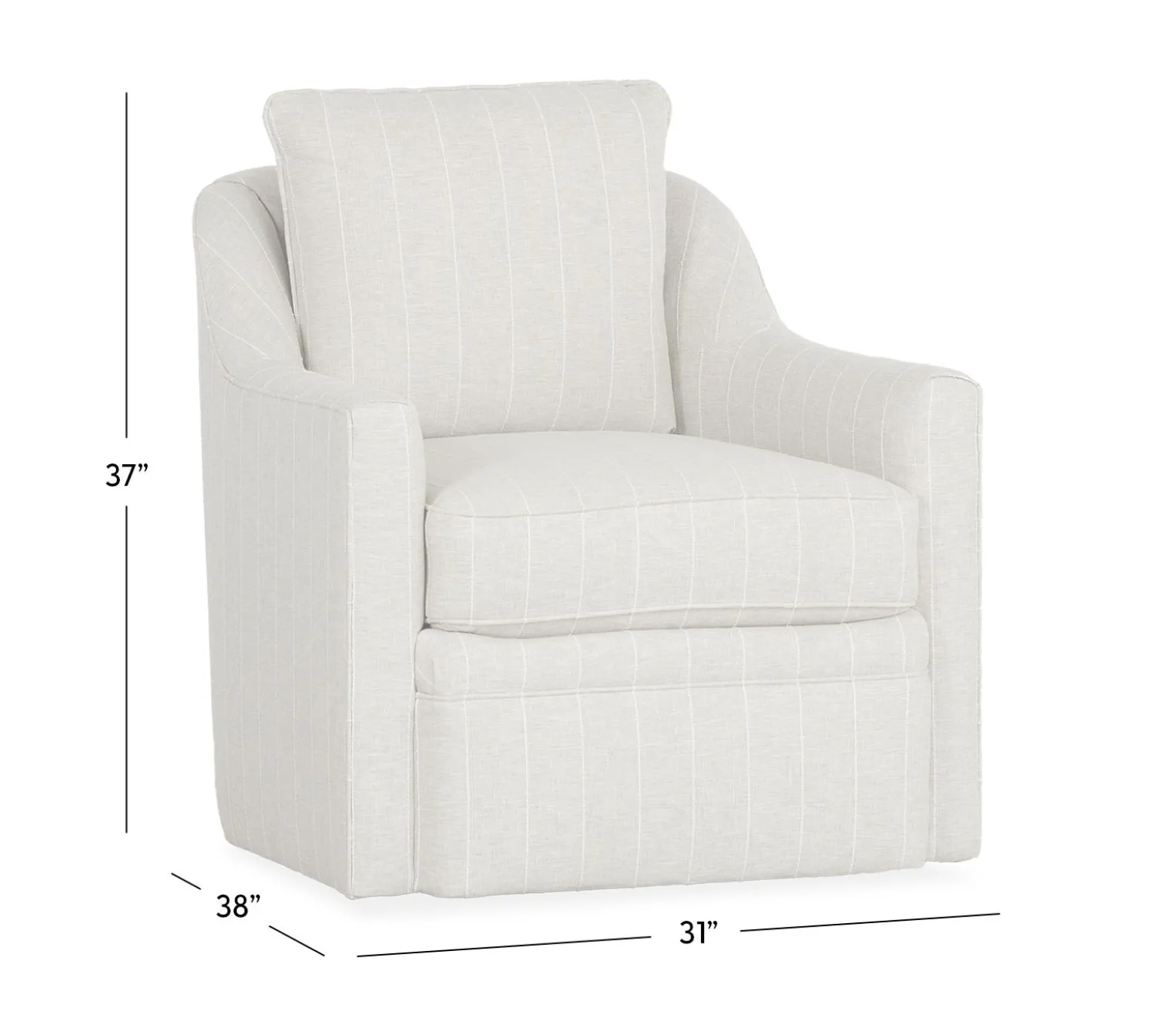 Hamlin Swivel Chair - Tan