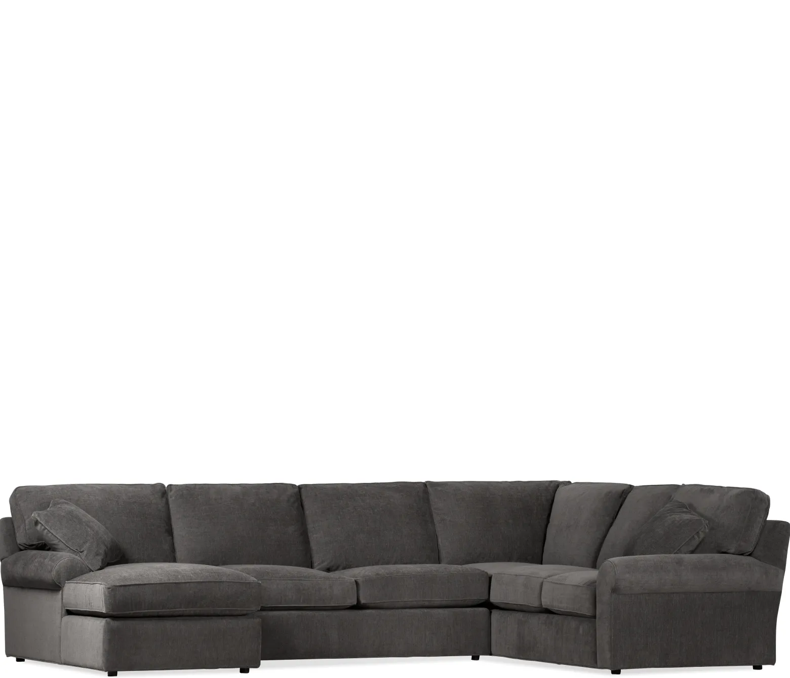 Hampton 3-Piece Sectional - RAF Corner Sofa, Armless Loveseat, LAF Chaise
