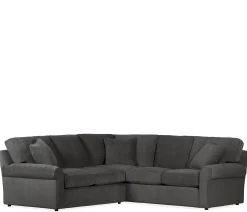 Hampton 2-Piece Sectional - RAF Corner Sofa with LAF Loveseat